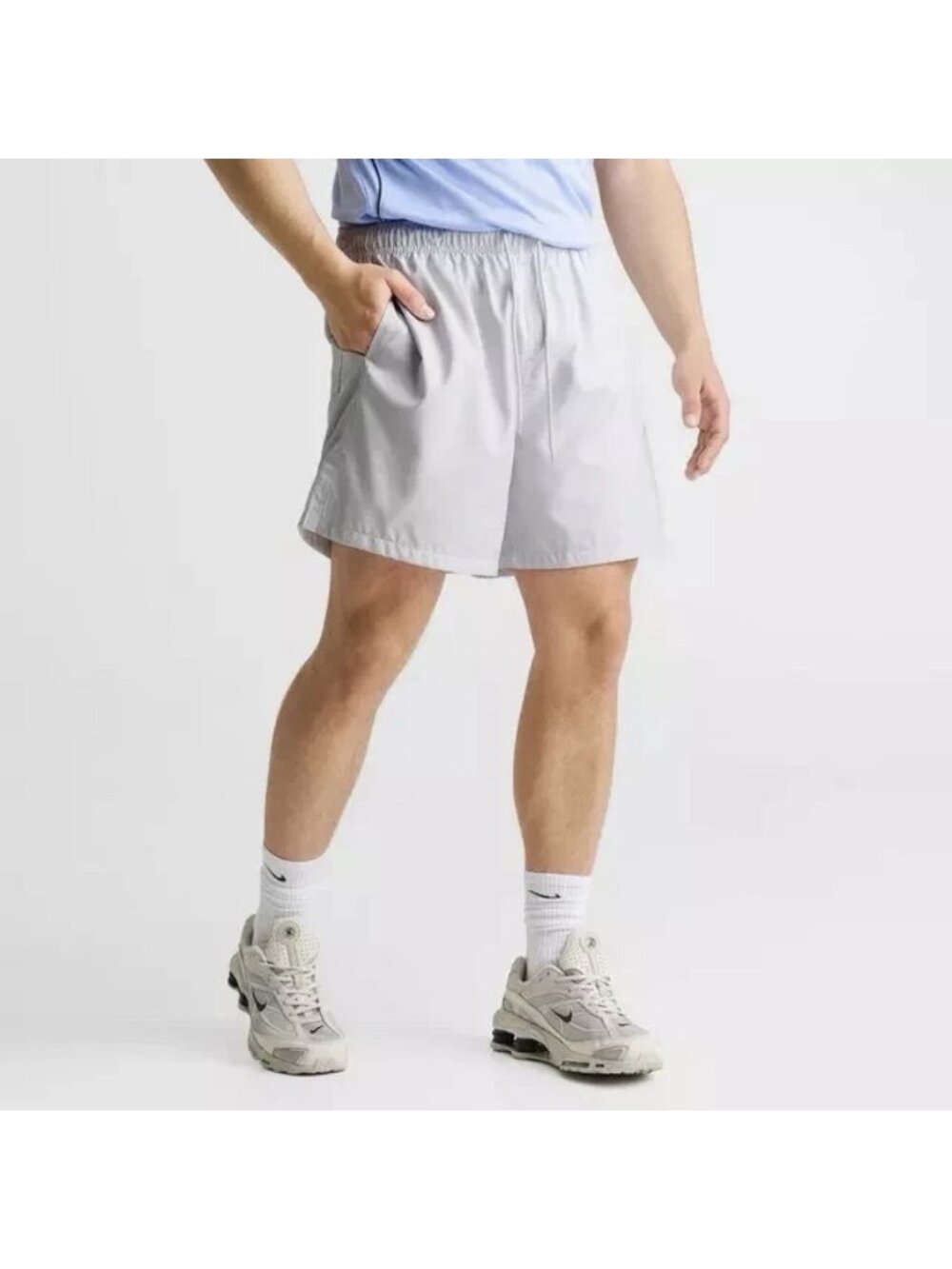 Nike Woven Flow Shorts Photon Dust FN3307-025 Mens Size XL